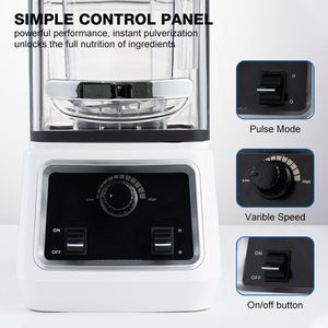 Nuovo Frullatore Commerciale Professionale NSF per Bar, Negozi di Tè e Smoothie, 1.5L 2L 1500W 2200W, Insonorizzato e Resistente - Product Image 2