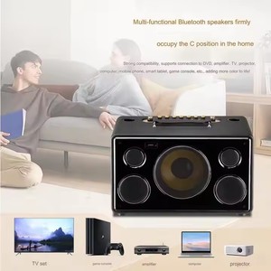 Vofull M801 <strong>Bluetooth</strong> Outdoor Karaoke <strong>Speaker</strong> Big Power Bass <strong>Sound</strong> <strong>System</strong> <strong>Speaker</strong> 120W Karaoke Bluetooh <strong>Speaker</strong> With Mic - Product Image 3