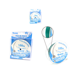Fil de pêche en nylon tressé vert 0,26 mm * 100 m, fil PE flottant avec motif de filets de pêche pour ruisseaux/lacs/rivières - Product Image 4