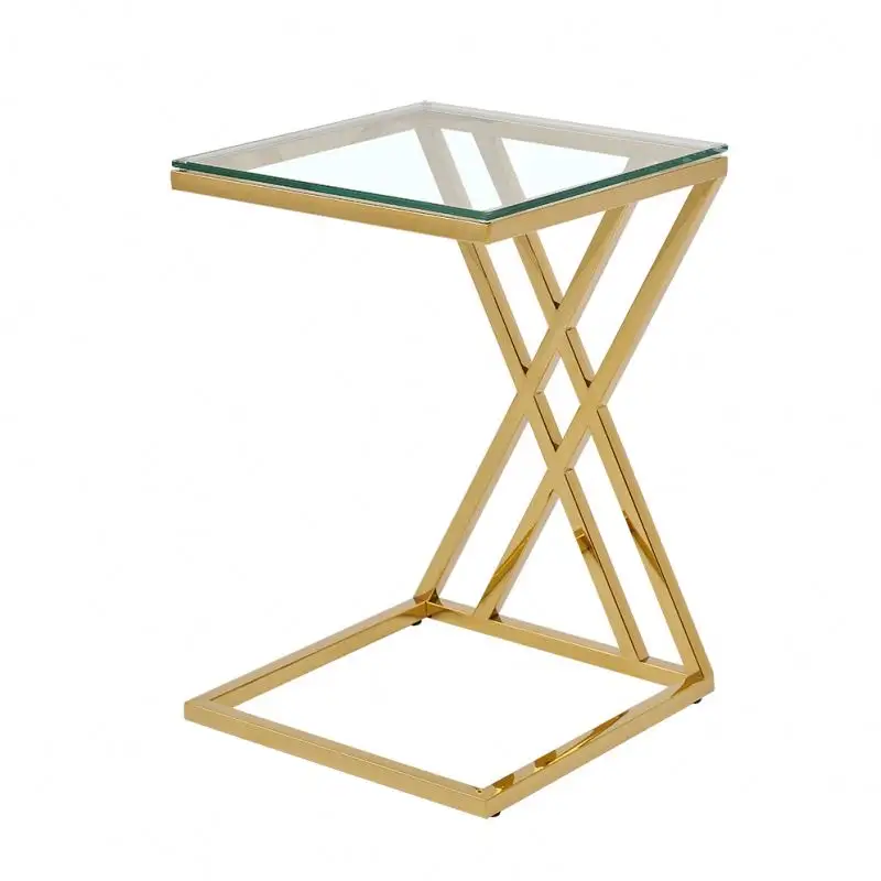top elegant arrive indoor wholesale villa new furniture marble, steel stainless console table/