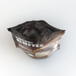 Biểu tượng tùy chỉnh Nắp kéo chống mùi và chống ẩm đứng túi có thể tái chế túi bao bì cà phê để lưu trữ thực phẩm cho thức ăn vật nuôi - Product Image 3