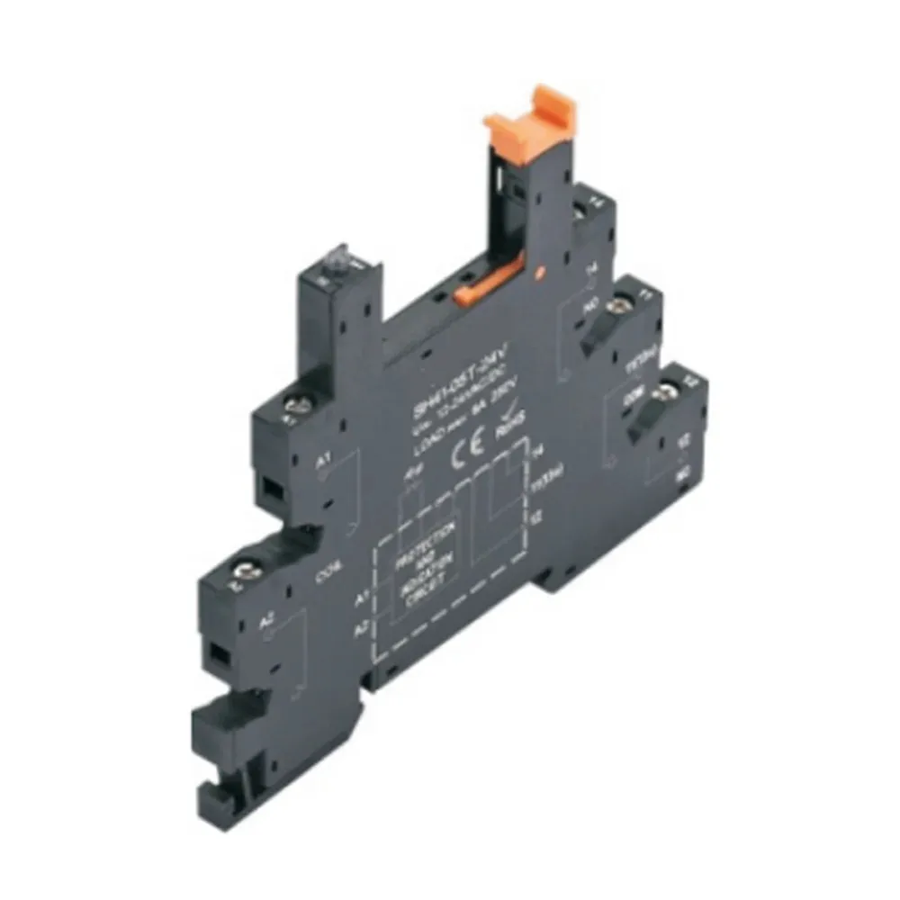 ssr 41F series solid-state relay VDC 24V VAC220V 25A IP20  with cover  Relays ssr Large switching capacity soild-state relay ssr