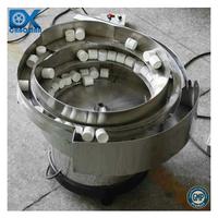 Alimentateurs vibratoires automatiques de table pour vis, aliments, ligne de bouchage de bouteilles, alimentateur de bouchons de bouteilles