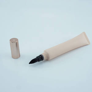 Tubo per Tintura <span class=keywords><strong>Capelli</strong></span> con Pennello <span class=keywords><strong>Applicatore</strong></span> in Plastica a Spremere 15ml Colore Personalizzato Cosmetico per Detergente Viso - Product Image 5