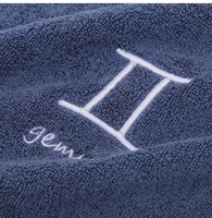 Serviette de bain de luxe en coton épais pour parents et enfants, 9 signes du zodiaque, grande taille, 70*140cm, serviettes de plage