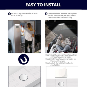 Closet <b>Lights</b> <b>with</b> Charging Station, LED Rechargeable Dimmable Cabinet <b>Light</b> <b>with</b> <b>Timer</b> & Motion Sensor, Wireless Night <b>Light</b> - Product Image 6