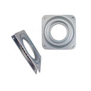 Plateau tournant moderne carré en métal <span class=keywords><strong>de</strong></span> 3 pouces avec <span class=keywords><strong>roulement</strong></span> à billes pour meubles <span class=keywords><strong>de</strong></span> salle à manger et <span class=keywords><strong>de</strong></span> salon - Product Image 2