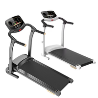 Nouveau modèle de tapis roulant abordable pour la maison avec guidon, machine à courir inclinable avec porte-bouteille pour l'exercice et la perte de poids