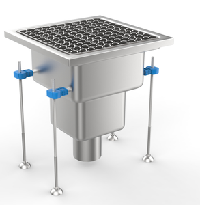 Kitlalong Floor <strong>Drainage</strong> <strong>Systems</strong> With <strong>Vertical</strong> Outlet Customize Design Commercial Kitchen Floor Drains - Product Image 1