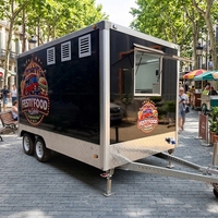 Camion de restauration mobile OEM, caravane de rue, bar mobile, chariot à bière et à glaces, camion de nourriture, remorque