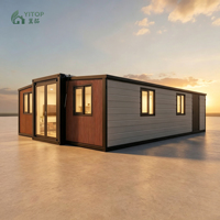 Casa Contenedor Expandible de Lujo de 30 pies (56 m²) - Casa Móvil con Cocina y Baño, Uso como Oficina, Sala de Estar, Entrada, Pequeñas Casas de Vacaciones