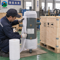 Réservoir de réfrigération à siphon vertical/horizontal personnalisé pour projet de système de réfrigération d'installation de stockage frigorifique
