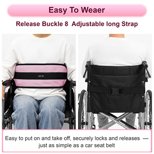 Arnés de Seguridad Ajustable para Pacientes, Correas de Sujeción para Silla de Cuidado de Ancianos, Cinturón de Seguridad para Silla de Ruedas, Previene Caídas, Fácil de Usar - Product Image 2