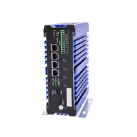 Industrial Pc mini-itx Edge Computer 6Lan komputer IoT kasar Pc tertanam