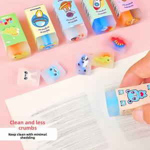 Gomma da Cancellare X920 con Design di Animali Cartoon, Articoli di Cancelleria per il Ritorno a Scuola, Regalo per Ragazze, Ragazzi e Bambini - Product Image 4