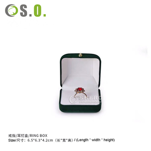 Wholesale Rounded Corner Velvet Jewelry Display Box Multi Color Custom Logo Luxury Ring Earrings Pendant Display Props - Product Image 5