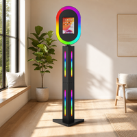 Vanplex – Cabine photo iPad en forme de coquille, modèle Triangle, pour événements et mariages – Vente en gros, machine photo moderne très demandée
