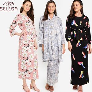 Nouveau modèle de chemisier musulman Abaya broderie Design femmes Jubah pour le Vietnam <span class=keywords><strong>Baju</strong></span> <span class=keywords><strong>Kurung</strong></span> - Product Image 5