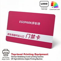 Tarjetas de PVC Inteligentes Programables de 1K 13.56MHz Fudan RFID para Hotel, Control de Acceso, Mini Etiquetas Impermeables