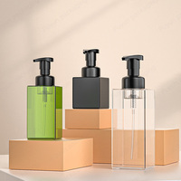 Haute qualité PETG plastique savon moussant pompe bouteille Logo personnalisé cosmétiques rouge à lèvres Mascara nettoyant pour le visage soins de la peau sérum