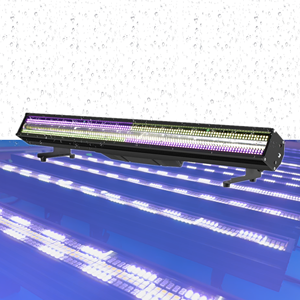 Ngoài trời dẫn ánh sáng nhấp nháy 448x0.5W RGB + 112x3W trắng không thấm nước 600W Jolt Bar DMX tường máy giặt LED Strobe Bar ánh sáng - Product Image 1