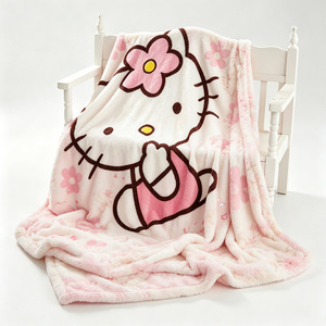 Coperta in Flanella Personalizzata con Logo Anime, Stampa 3D per Personaggi, Morbida per Bambini, Tutte le Stagioni, 2-17 Anni, Coperta Personalizzabile - Product Image 5