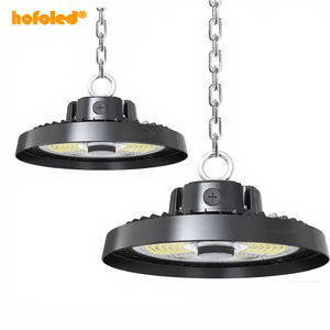 Lámpara de aluminio fundido a presión IP68, múltiples opciones, 5 años de garantía, almacén, fábrica, garaje, luz Led UFO Highbay - Product Image 1