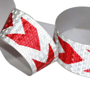 Personnalisé PVC PET Argent Micro Prismatique Feuille Réfléchissante <span class=keywords><strong>Signalisation</strong></span> Autocollants <span class=keywords><strong>bande</strong></span> réfléchissante - Product Image 1