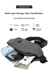 Bolso Bandolera de Alta Calidad para <span class=keywords><strong>Hombre</strong></span>, Impermeable, para Viaje, Moderno, para Uso en Exteriores - Product Image 3