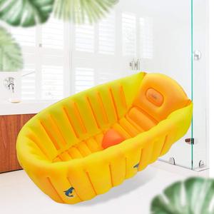 Baignoire gonflable pour bébé, pliable, portable, avec dossier, pour nouveau-né et tout-petit - Product Image 6
