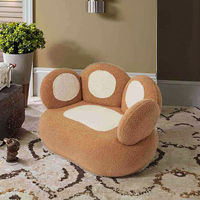 Modernes Plüsch-Katzenbett Nachhaltiges Bambus- & Baumwoll-Leder-Design Wohnzimmer Haustierbett