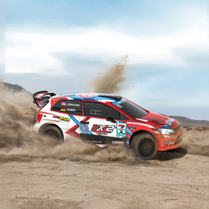 Coche RC 4x4 de Derrape a Tiempo Completo con ESC sin Escobillas de 35A, Motor de 3600KV, Amortiguadores de Aluminio, Luces LED Simuladas y Control Remoto 2.4G - Product Image 1