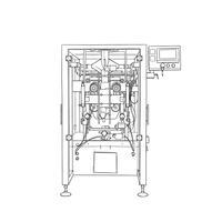 Machine d'emballage verticale automatique ZL-200PH pour sauces et vinaigrettes, largeur de film 200-420 mm, pompe à piston à réponse rapide pour sachets alimentaires