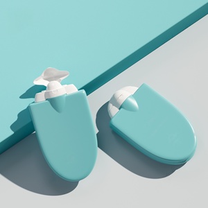 Emballage cosmétique unique et écologique, nouveau, texturé, à presser, logo personnalisé, contenant cosmétique pour écran <span class=keywords><strong>solaire</strong></span> - Product Image 5