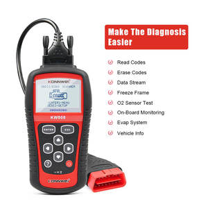 KONNWEI-herramienta de diagnóstico, escáner Original KW808 EOBD CAN OBD2, comprobar la luz del motor, 100% - Product Image 2