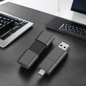 Loại C 32GB <span class=keywords><strong>USB</strong></span> <span class=keywords><strong>Flash</strong></span> Drive Hai-Trong Một Có Thể Thu Vào Kinh Doanh Quà Tặng Tương Thích Với Điện Thoại/Máy Tính U Đĩa - Product Image 6