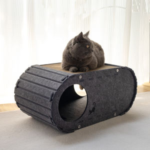 Nouveau grand lit pour chat Premium Lit pour animal de compagnie <span class=keywords><strong>Cave</strong></span> <span class=keywords><strong>Cat</strong></span> Scratcher Facile à laver - Product Image 1