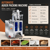 Machine d'emballage automatique à grande vitesse en acier inoxydable pour sachets préformés à fermeture éclair Doypack, petits sachets de poudre de chili et matcha, et sachets finis