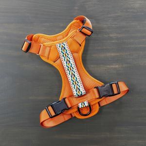 Personalizzato stampato Oem sport cane imbracatura Boho No Pull Running imbottito personalizzato imbracatura per cani ricamato per cani di grande razza - Product Image 3