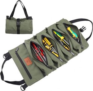Organizador de Herramientas con Múltiples Bolsillos, Bolsa Portaherramientas Colgante y Portátil para Mecánicos, Muestra Gratis - Product Image 5