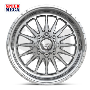 Jantes forgées tout-terrain polies sur mesure 24x12 24x14 26x12 26x14 26x16 28x16 30x16 6x139.7 8x170 8x180 pour Ford F-150 F-250 - Product Image 2