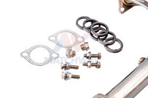 Collecteur d'échappement MATCHWAY pour BMW N52 E80 E90 E91 E92 <span class=keywords><strong>E93</strong></span> 325i 328i <span class=keywords><strong>330i</strong></span> E8x 128i 2006-2012 Collecteur pour modèles 335i 135i - Product Image 4