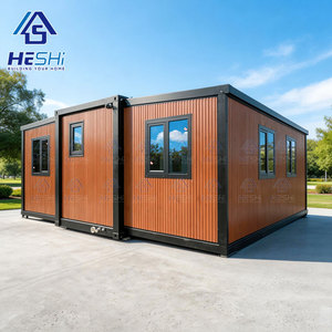 Casa Contenedor Prefabricada Expandible Impermeable de 20 y 40 Pies, Moderna, de 1, 2, 3, 4 o 5 Dormitorios, Tipo Tiny Home - Product Image 1