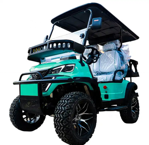 Custom Color 48V <b>72V</b> Lithium <b>Battery</b> High Power 4000W 6 Seater Golf Cart 30-50Km/h Beach Resort Community Hotel 48V <b>72V</b> Lithium - Product Image 2
