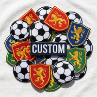 Patchs brodés 3D personnalisés, logo d'anime, Champions League, patchs sportifs de football, à coller sur les vêtements, les sacs à dos, les chaussures