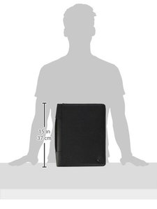 Premium Quality Leather Briefcase Conference Folder for Men and Women with A4 Document Holder and <b>Writing</b> <b>Pad</b> for Sale - Product Image 2