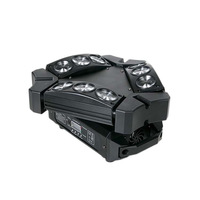Promotion : Barre de lumière mobile Spider à induction RGBW 4-en-1, 9 têtes x 10W, pour scène et DJ, DMX, IP66, activée par le son, CRI85