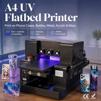 Meilleure imprimante UV 2-en-1 pour boutique Etsy, imprimante UV et DTF directe de bureau A4 avec vernis blanc, États-Unis, Mexique