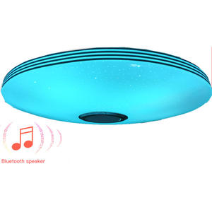 Lican — plafonnier <span class=keywords><strong>LED</strong></span> Intelligent, luminaire de <span class=keywords><strong>plafond</strong></span> avec lecteur de musique, idéal pour un salon, 60W - Product Image 1