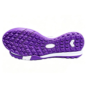 Suela de zapato de fútbol transpirable para hombre Kezhi, suela exterior de TPR duradera con logotipo personalizado, suelas para zapatos de fútbol - Product Image 3